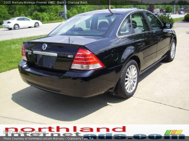 Black / Charcoal Black 2005 Mercury Montego Premier AWD