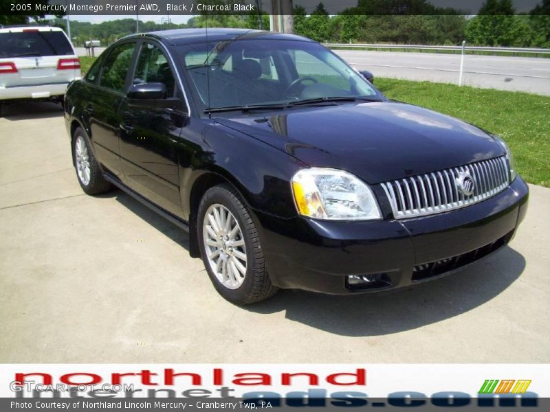 Black / Charcoal Black 2005 Mercury Montego Premier AWD