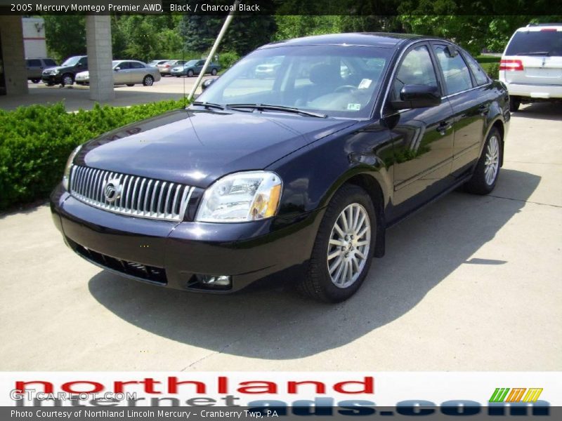 Black / Charcoal Black 2005 Mercury Montego Premier AWD