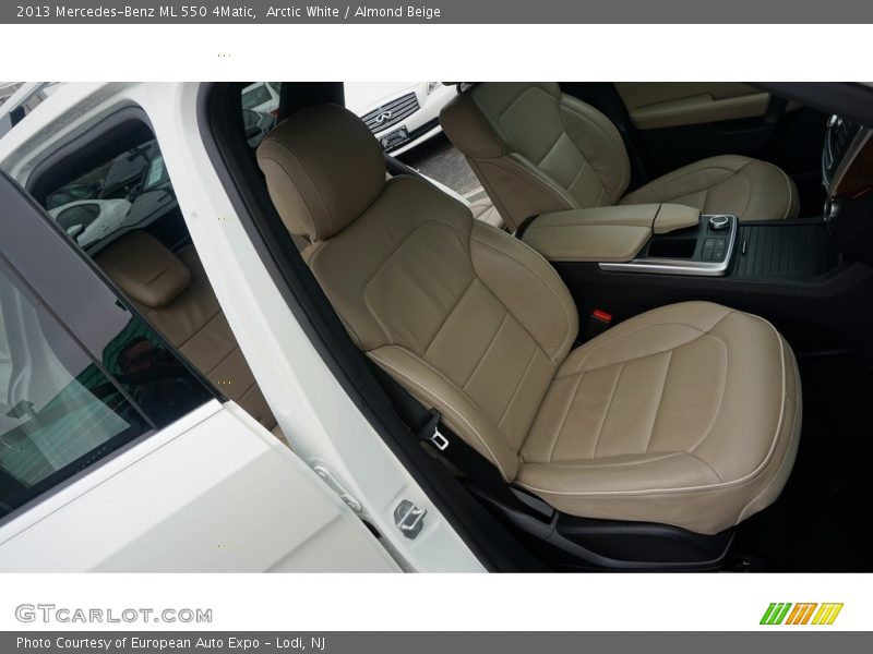 Arctic White / Almond Beige 2013 Mercedes-Benz ML 550 4Matic