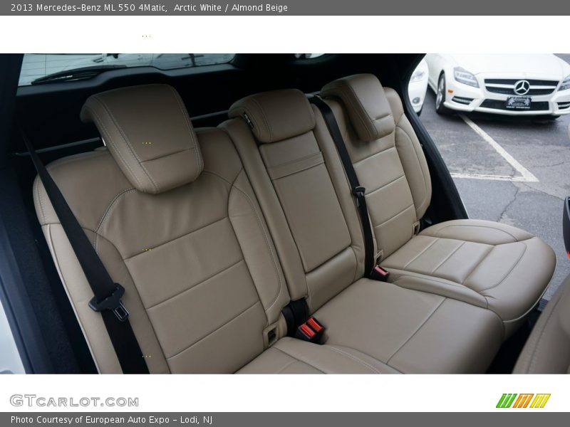 Arctic White / Almond Beige 2013 Mercedes-Benz ML 550 4Matic