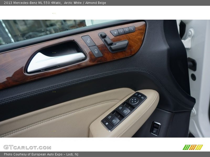 Arctic White / Almond Beige 2013 Mercedes-Benz ML 550 4Matic