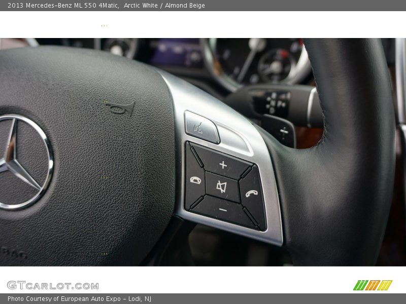 Arctic White / Almond Beige 2013 Mercedes-Benz ML 550 4Matic