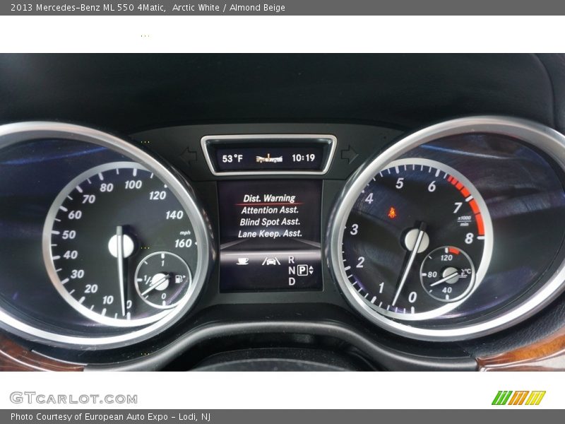 Arctic White / Almond Beige 2013 Mercedes-Benz ML 550 4Matic