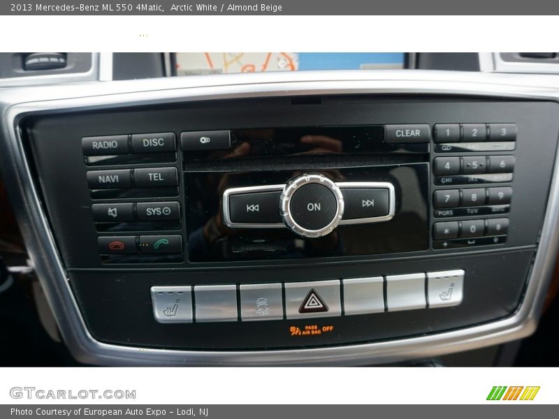 Arctic White / Almond Beige 2013 Mercedes-Benz ML 550 4Matic