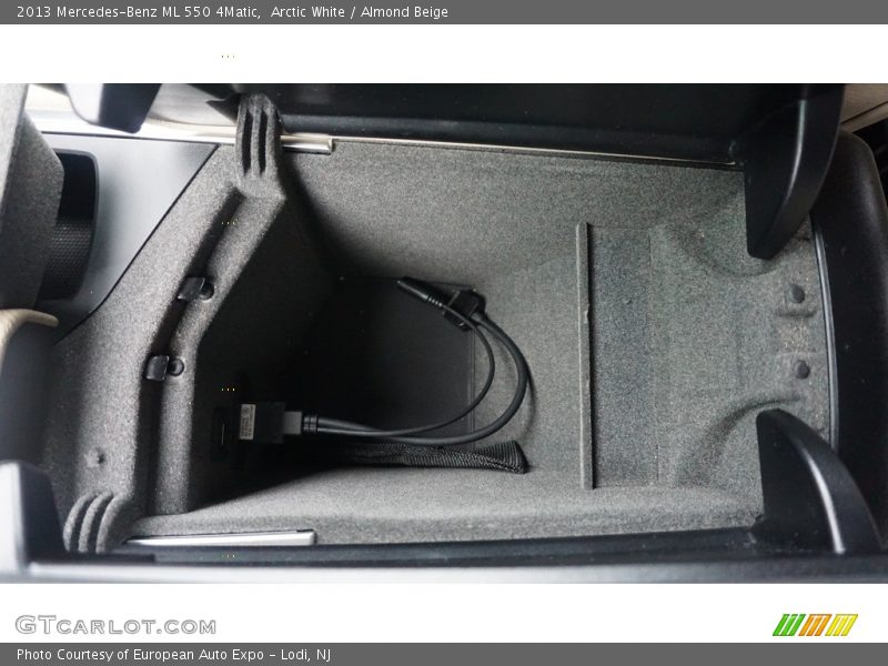 Arctic White / Almond Beige 2013 Mercedes-Benz ML 550 4Matic