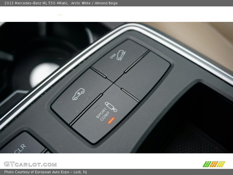 Arctic White / Almond Beige 2013 Mercedes-Benz ML 550 4Matic