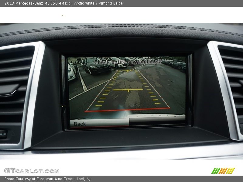 Arctic White / Almond Beige 2013 Mercedes-Benz ML 550 4Matic
