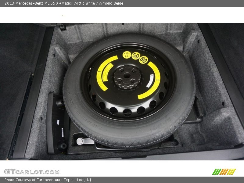 Arctic White / Almond Beige 2013 Mercedes-Benz ML 550 4Matic