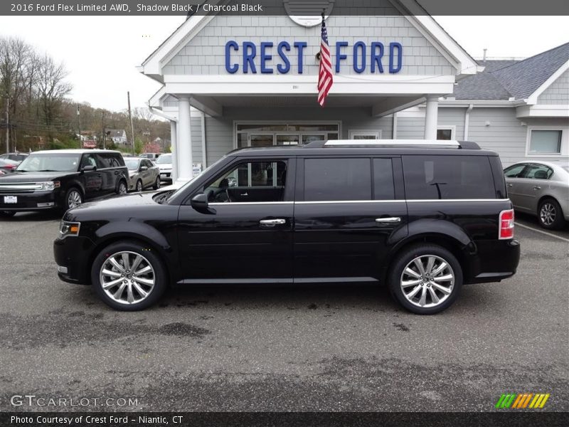 Shadow Black / Charcoal Black 2016 Ford Flex Limited AWD