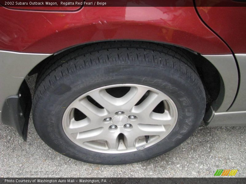 Regatta Red Pearl / Beige 2002 Subaru Outback Wagon