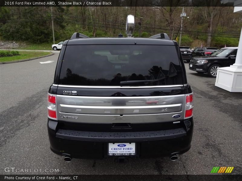 Shadow Black / Charcoal Black 2016 Ford Flex Limited AWD