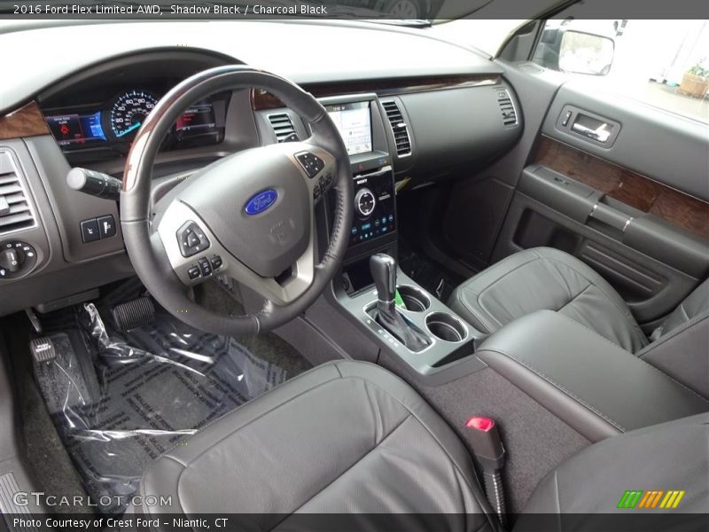  2016 Flex Limited AWD Charcoal Black Interior