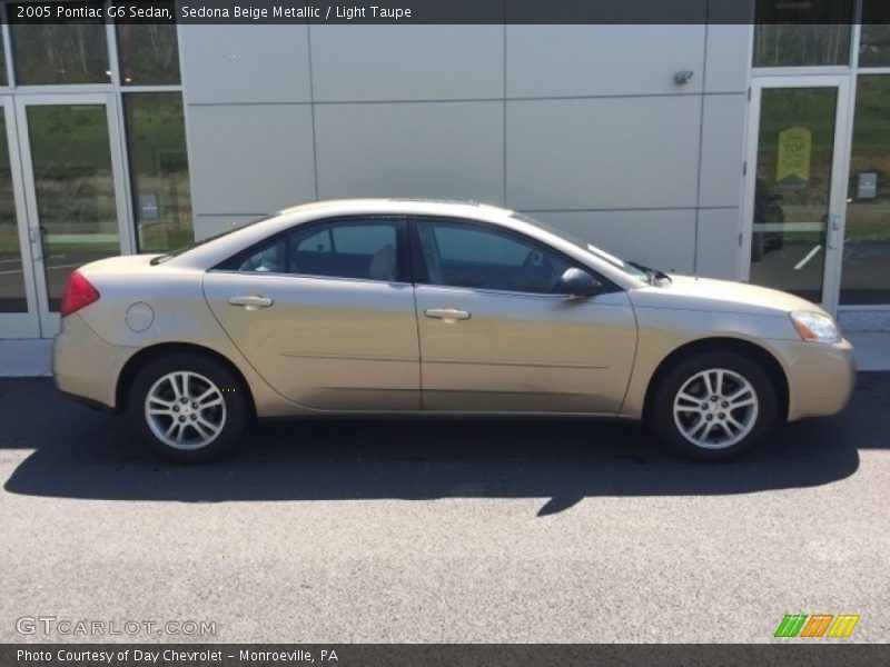 Sedona Beige Metallic / Light Taupe 2005 Pontiac G6 Sedan