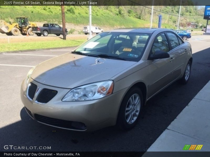 Sedona Beige Metallic / Light Taupe 2005 Pontiac G6 Sedan