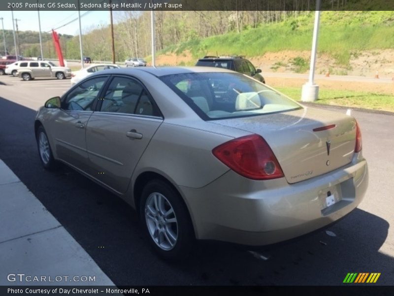 Sedona Beige Metallic / Light Taupe 2005 Pontiac G6 Sedan