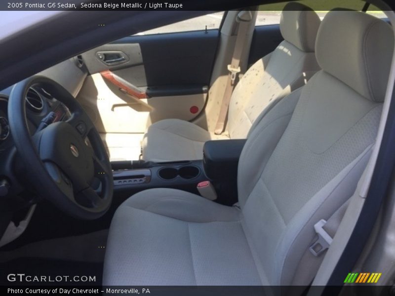 Sedona Beige Metallic / Light Taupe 2005 Pontiac G6 Sedan