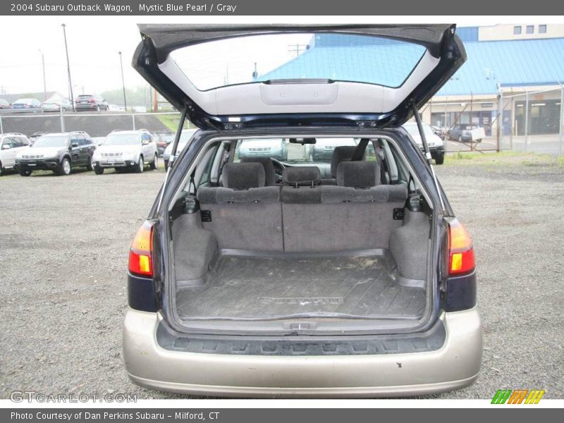 Mystic Blue Pearl / Gray 2004 Subaru Outback Wagon