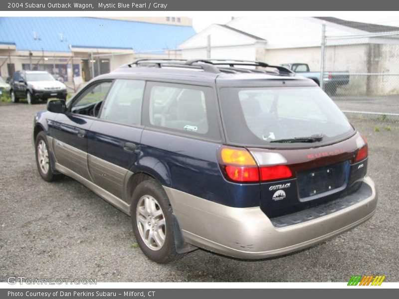 Mystic Blue Pearl / Gray 2004 Subaru Outback Wagon