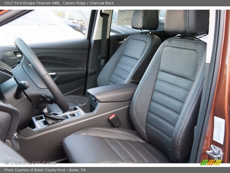 Canyon Ridge / Charcoal Black 2017 Ford Escape Titanium 4WD