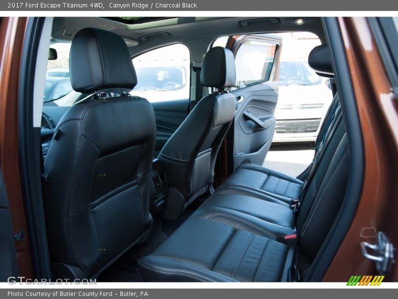 Canyon Ridge / Charcoal Black 2017 Ford Escape Titanium 4WD