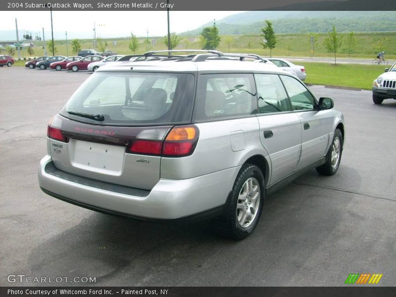 Silver Stone Metallic / Gray 2004 Subaru Outback Wagon