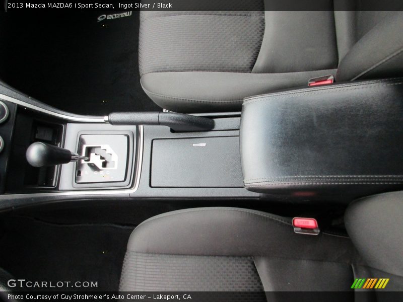 Ingot Silver / Black 2013 Mazda MAZDA6 i Sport Sedan