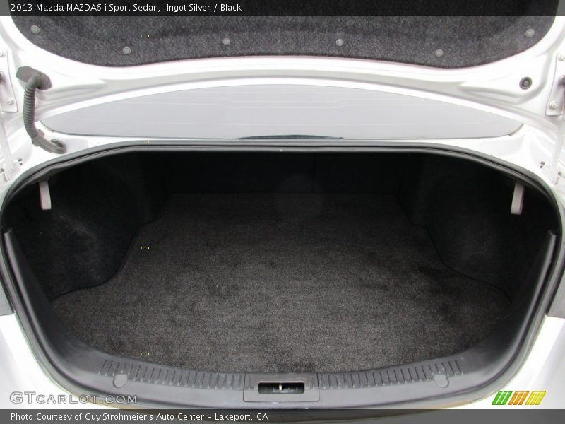 Ingot Silver / Black 2013 Mazda MAZDA6 i Sport Sedan