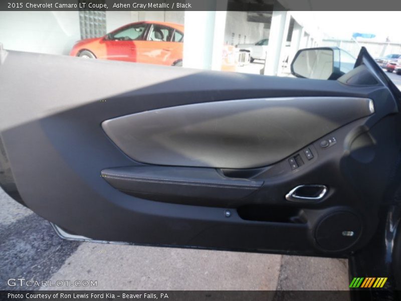 Ashen Gray Metallic / Black 2015 Chevrolet Camaro LT Coupe