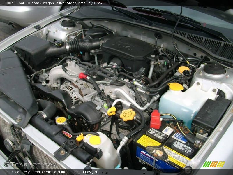 Silver Stone Metallic / Gray 2004 Subaru Outback Wagon