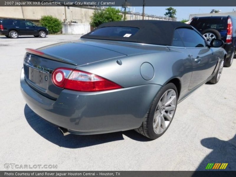 Lunar Grey Metallic / Caramel 2007 Jaguar XK XK8 Convertible