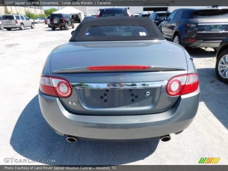 Lunar Grey Metallic / Caramel 2007 Jaguar XK XK8 Convertible