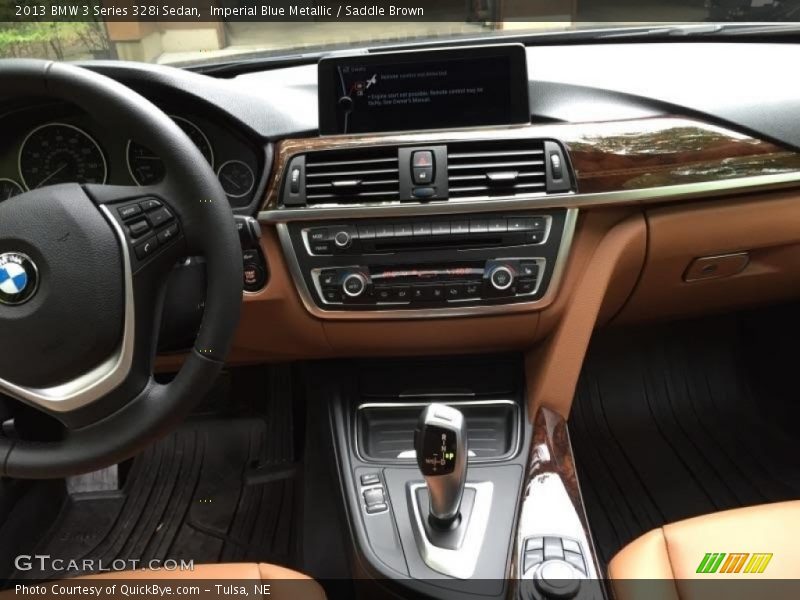 Imperial Blue Metallic / Saddle Brown 2013 BMW 3 Series 328i Sedan