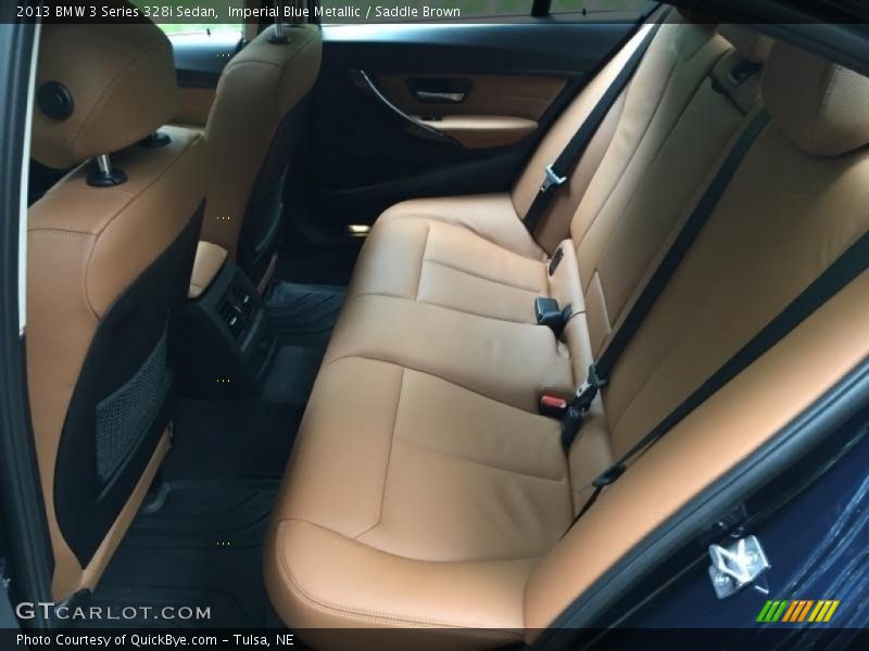 Imperial Blue Metallic / Saddle Brown 2013 BMW 3 Series 328i Sedan