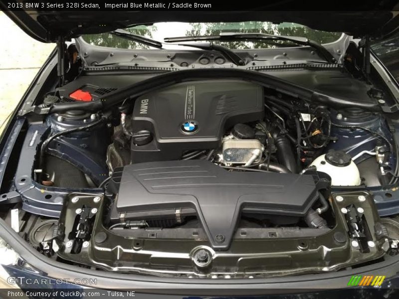 Imperial Blue Metallic / Saddle Brown 2013 BMW 3 Series 328i Sedan