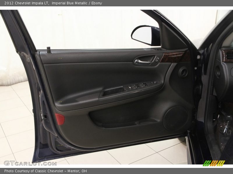 Imperial Blue Metallic / Ebony 2012 Chevrolet Impala LT