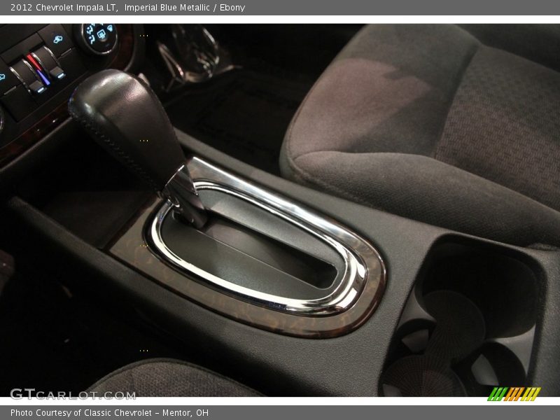 Imperial Blue Metallic / Ebony 2012 Chevrolet Impala LT
