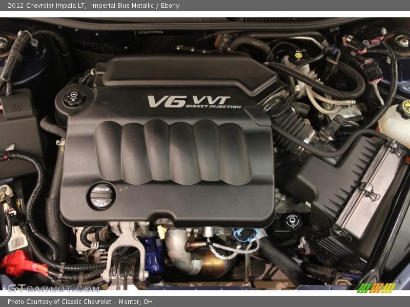 Imperial Blue Metallic / Ebony 2012 Chevrolet Impala LT