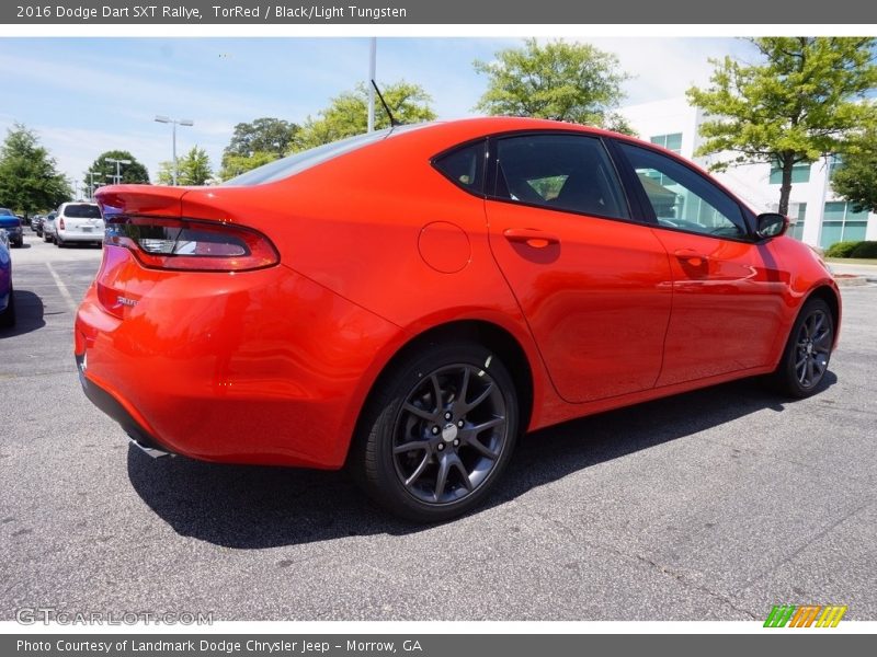 TorRed / Black/Light Tungsten 2016 Dodge Dart SXT Rallye