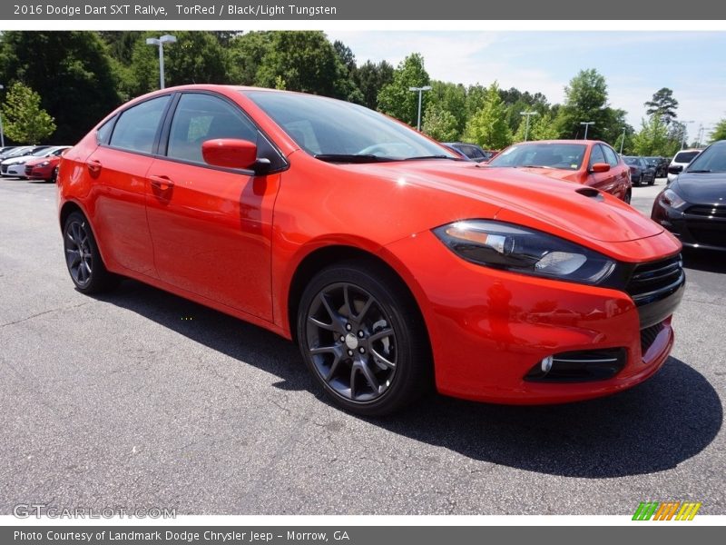 TorRed / Black/Light Tungsten 2016 Dodge Dart SXT Rallye