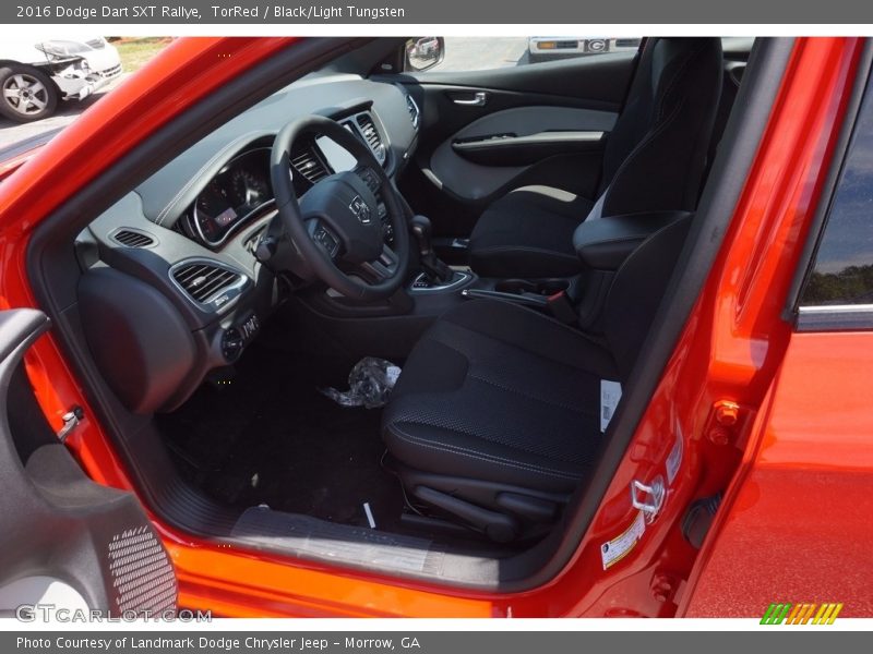 TorRed / Black/Light Tungsten 2016 Dodge Dart SXT Rallye