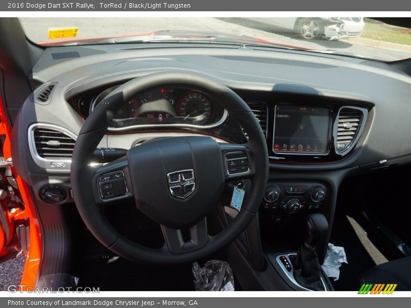 TorRed / Black/Light Tungsten 2016 Dodge Dart SXT Rallye