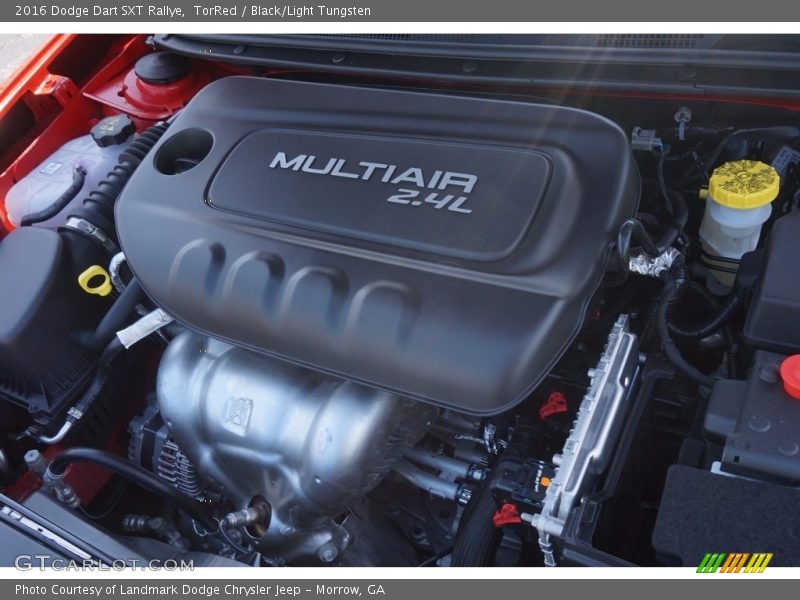 TorRed / Black/Light Tungsten 2016 Dodge Dart SXT Rallye
