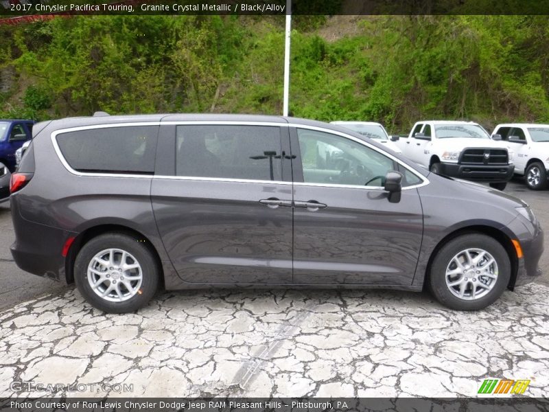 Granite Crystal Metallic / Black/Alloy 2017 Chrysler Pacifica Touring