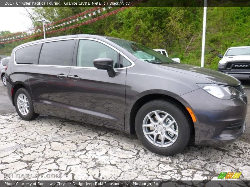 Granite Crystal Metallic / Black/Alloy 2017 Chrysler Pacifica Touring