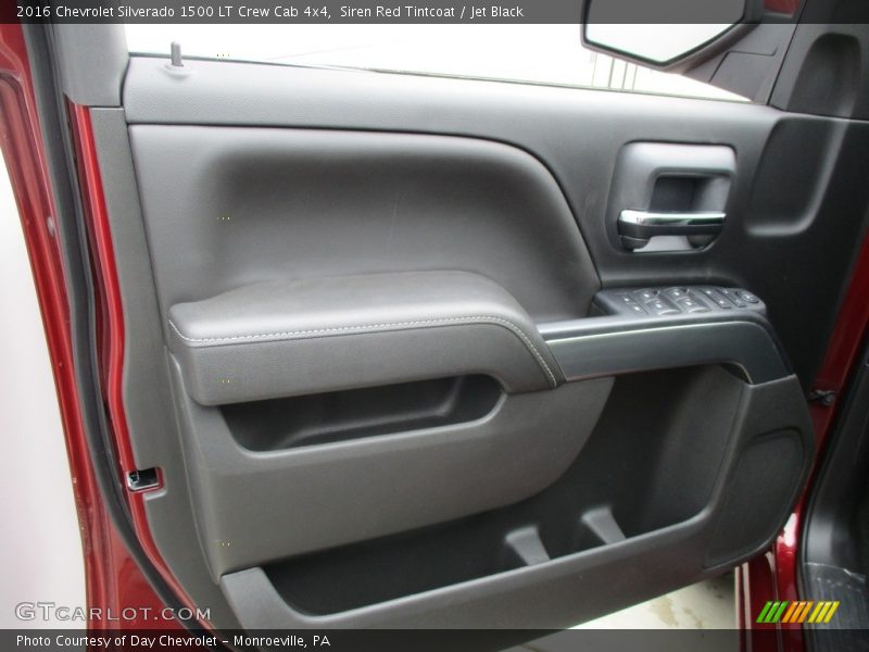 Siren Red Tintcoat / Jet Black 2016 Chevrolet Silverado 1500 LT Crew Cab 4x4