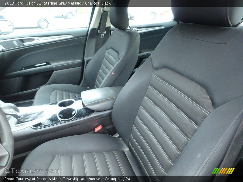 Sterling Gray Metallic / Charcoal Black 2013 Ford Fusion SE