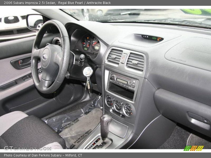 Regal Blue Pearl / Anthracite Black 2006 Subaru Impreza 2.5i Sedan