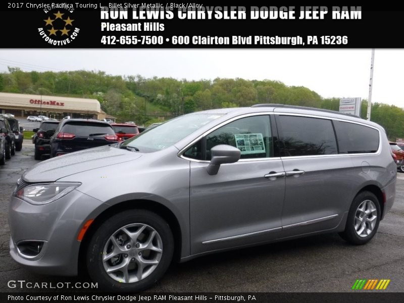 Billet Silver Metallic / Black/Alloy 2017 Chrysler Pacifica Touring L