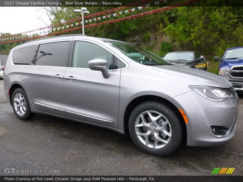 Billet Silver Metallic / Black/Alloy 2017 Chrysler Pacifica Touring L